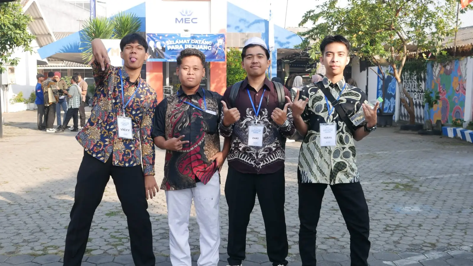waktu mopd dan sama teman teman yang mau etrepreneur