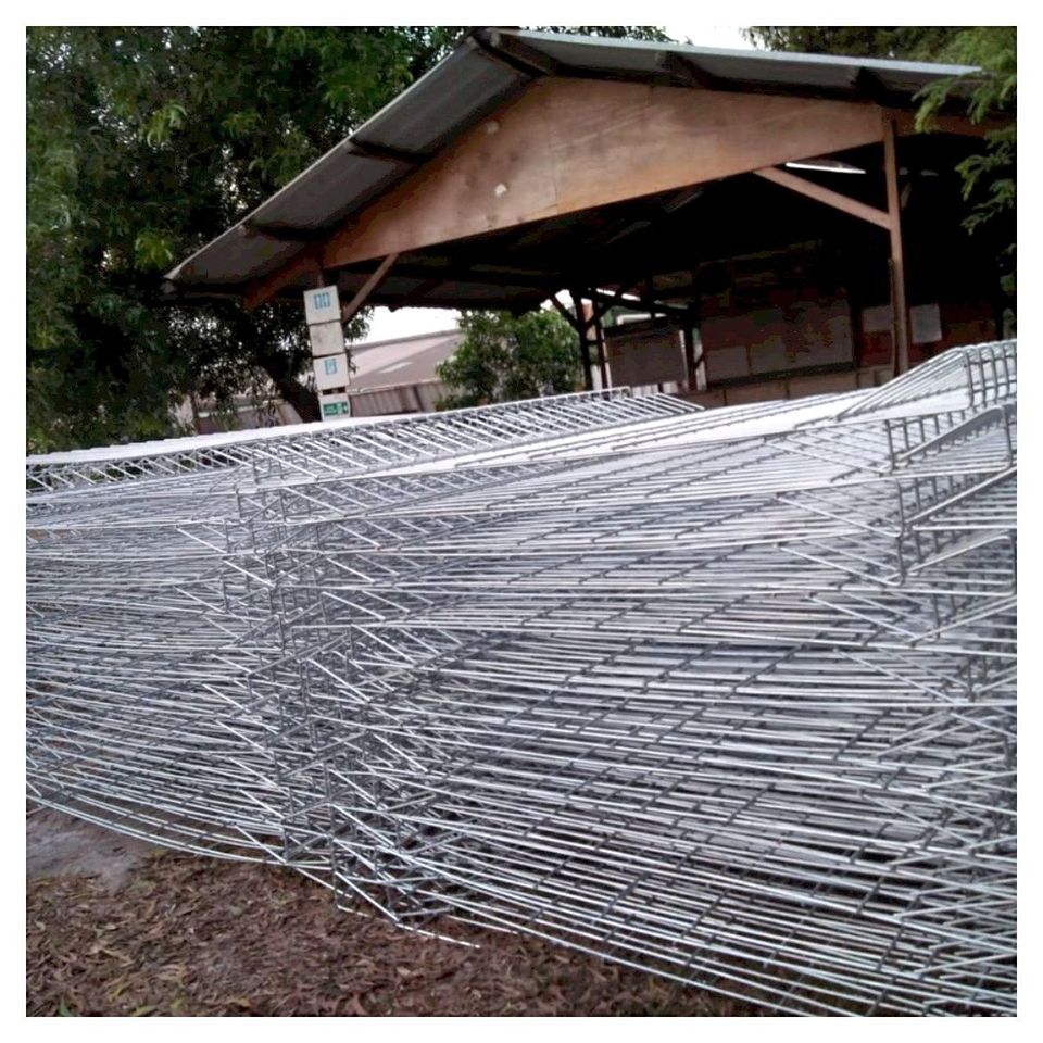 Stok Pagar BRC Hot Dip Galvanized Siap Kirim
