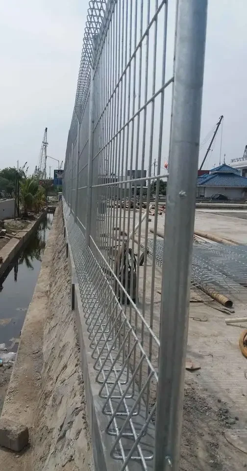 Pemasangan Pagar BRC EP Area Perkantoran